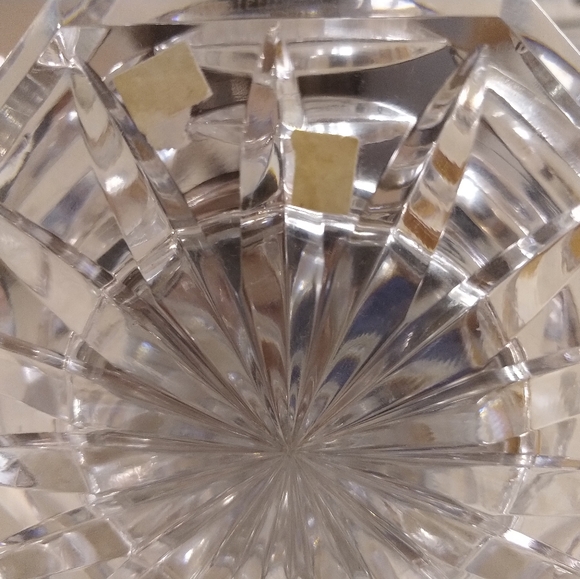 Vintage Waterford Octagonal Crystal Quartz Desk Clock - Picture 5 of 5